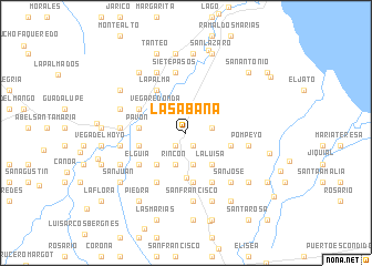 map of La Sabana