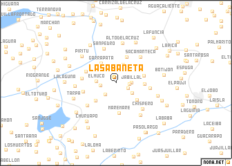 map of La Sabaneta