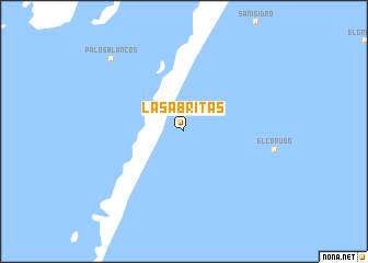 map of Las Abritas