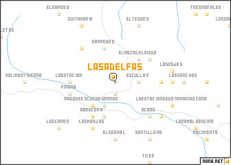 map of Las Adelfas