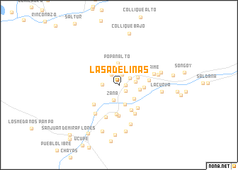 map of Las Adelinas