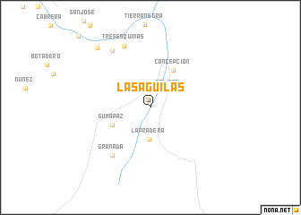 map of Las Águilas