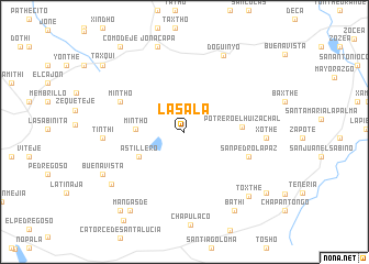 map of La Sala