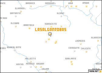 map of Las Algarrobas