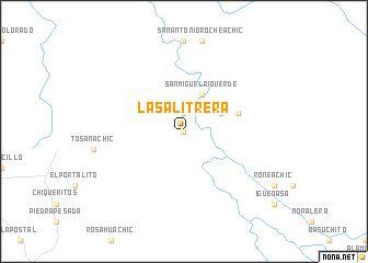 map of La Salitrera