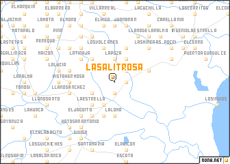 map of La Salitrosa
