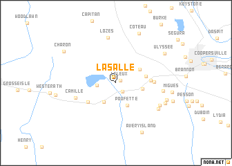 map of Lasalle