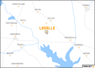 map of LaSalle