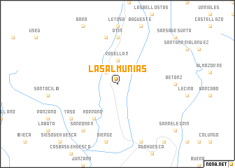 map of Las Almunias
