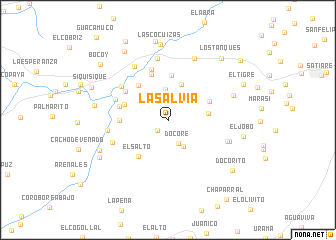 map of La Salvia