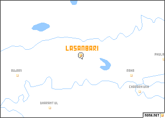 map of Lasanbāri