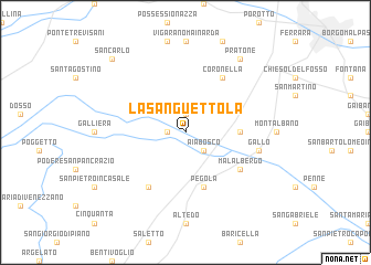 map of La Sanguettola