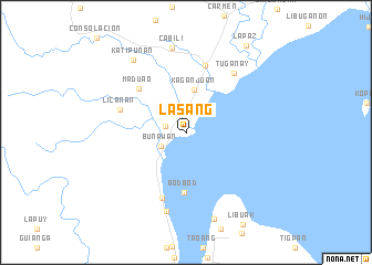 map of Lasang