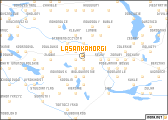 map of Lasanka Morgi