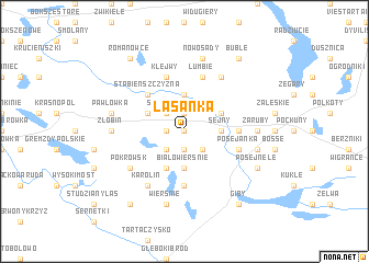 map of Lasanka