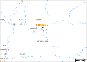 map of Lasaran