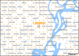 map of Lāsārdi