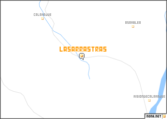 map of Las Arrastras