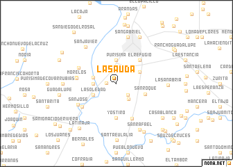 map of La Sauda