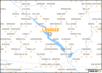 map of La Sauge