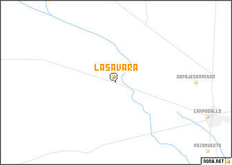 map of La Savara