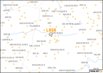 map of Lāsa