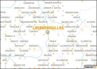 map of Las Barandillas