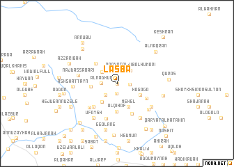 map of Lasba