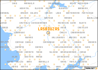 map of Las Bouzas