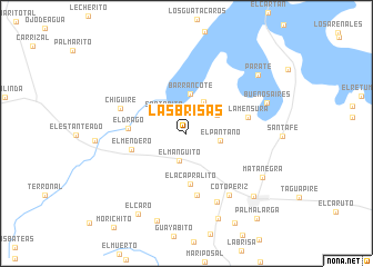 map of Las Brisas