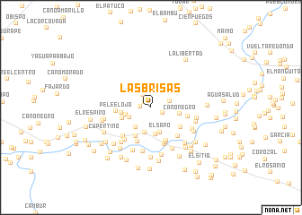 map of Las Brisas