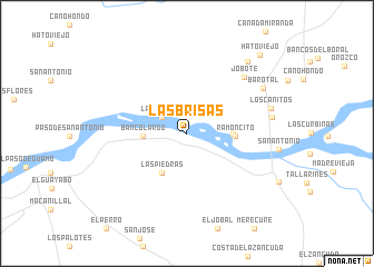 map of Las Brisas