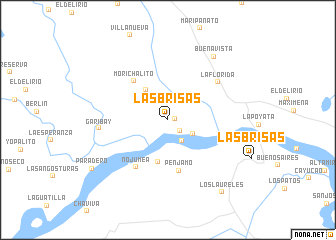 map of Las Brisas