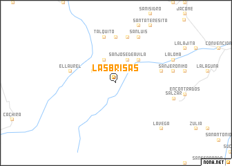 map of Las Brisas