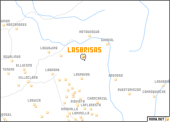 map of Las Brisas