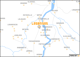 map of Las Brisas