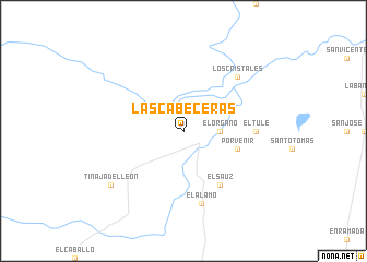 map of Las Cabeceras