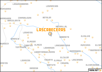 map of Las Cabeceras