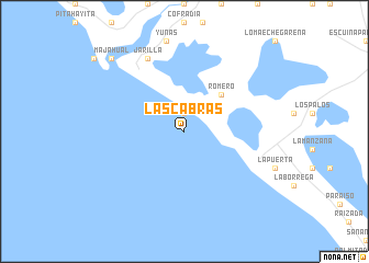 map of Las Cabras