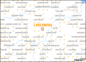 map of Las Cabras