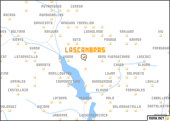 map of Lascambras