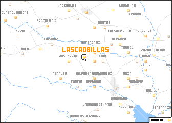 map of Las Caobillas