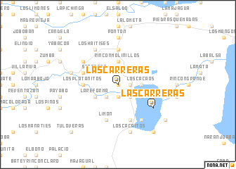 map of Las Carreras