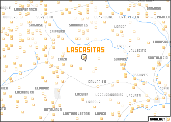 map of Las Casitas