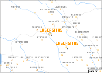 map of Las Casitas