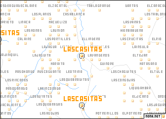 map of Las Casitas