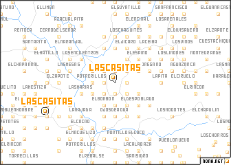 map of Las Casitas