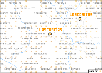 map of Las Casitas