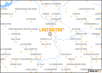map of Las Casitas