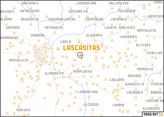 map of Las Casitas